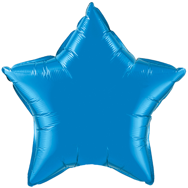 20" Sapphire Blue Star - Click Image to Close